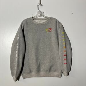 Billabong Crew Neck Pipe Masters Hawaii 2019 Andy Irons Grey Sweater Men’s M
